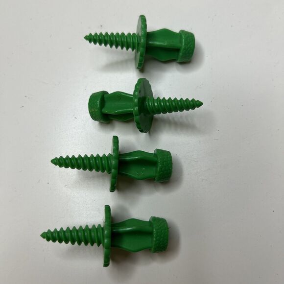 Unbranded Other - Vintage Corn Cob Holders Green Plastic  Set Of 4